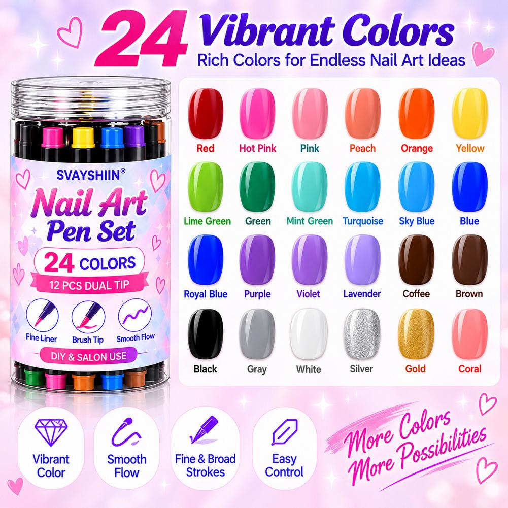 12本セット ネイルアート用ペイントペン、デュアルチップ、2 - Copic Marker Sketch のレビューと価格
