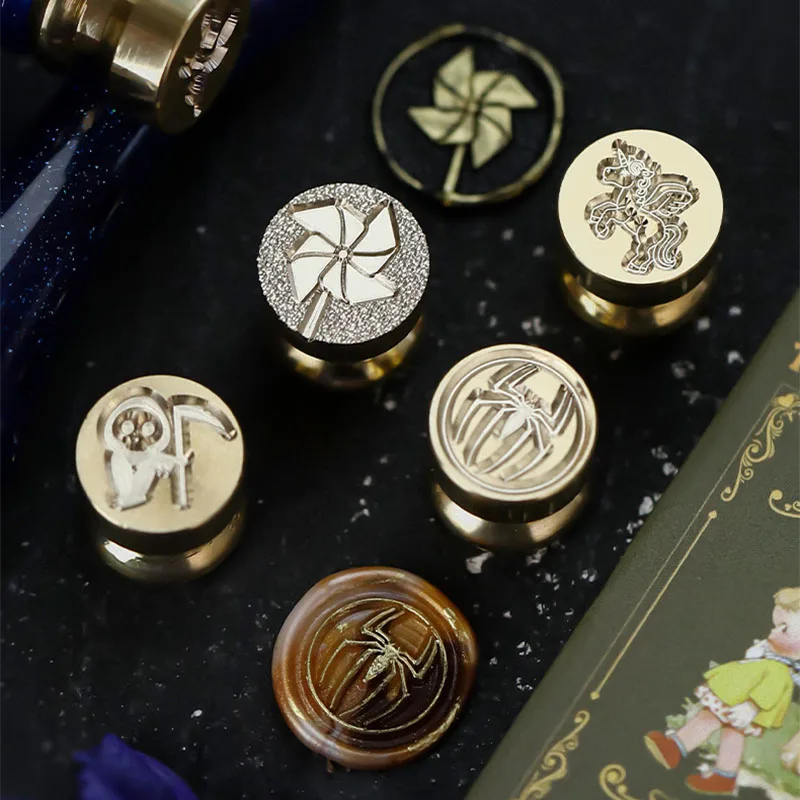 ムーンスター クリスマス柄 ワックスシールスタンプ レトロ  - Wax Seal Stamp Set のレビューと価格