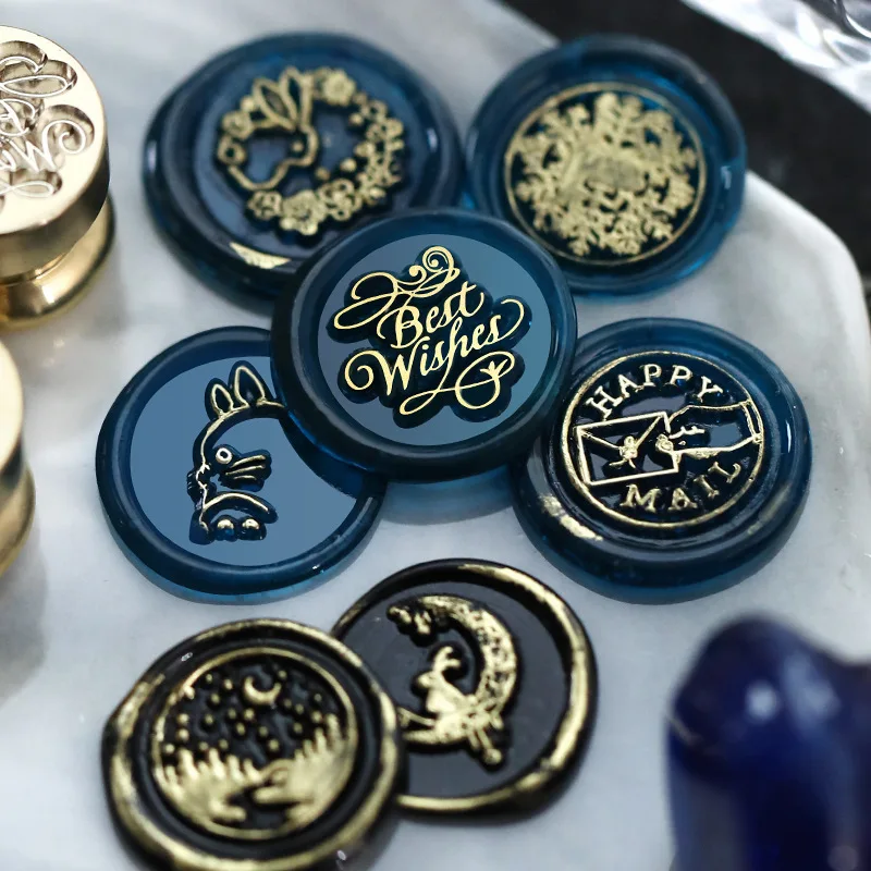 ムーンスター クリスマス柄 ワックスシールスタンプ レトロ  - Wax Seal Stamp Set のレビューと価格